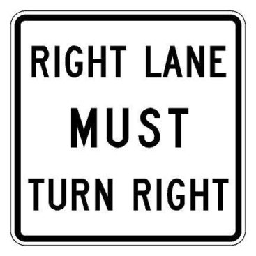 R307 Sign R3-7R - Kleem Inc.