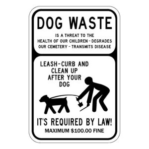 Dog Waste Sign