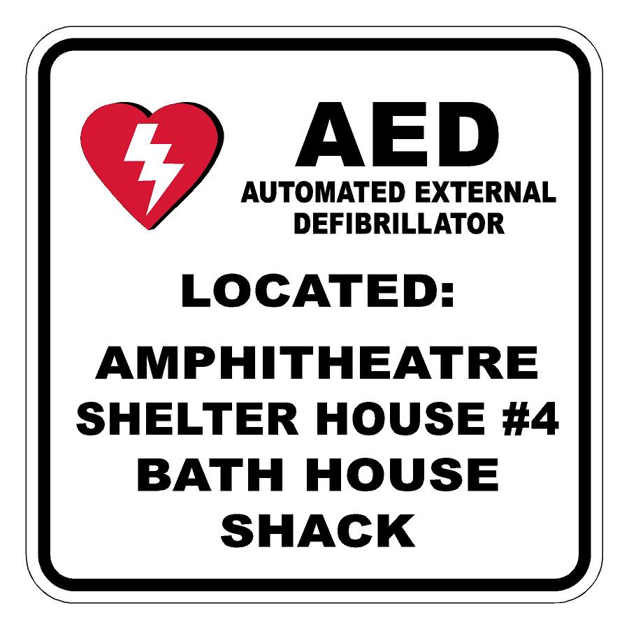 AED Location Sign